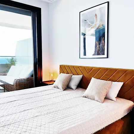 Lägenhet Sea View, 30th Floor, Garage, Heated Pool, Ac Benidorm