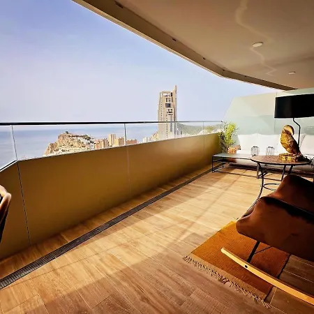 Апартаменты Sea View, 30th Floor, Garage, Heated Pool, Ac Бенидорм