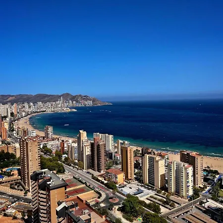 Sea View, 30th Floor, Garage, Heated Pool, Ac * Бенидорм