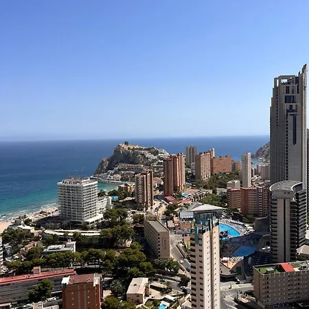 Sea View, 30th Floor, Garage, Heated Pool, Ac Benidorm