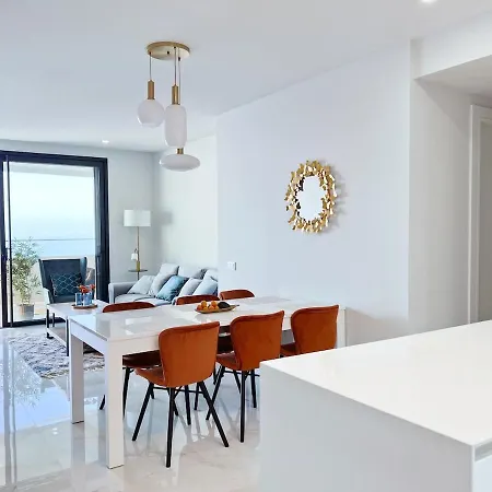 Sea View, 30th Floor, Garage, Heated Pool, Ac Бенидорм