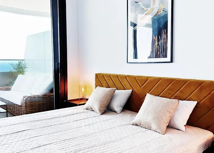 Апартаменты Sea View, 30th Floor, Garage, Heated Pool, Ac Бенидорм
