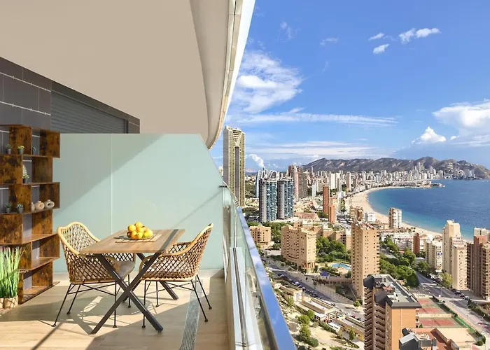 Апартаменты Sea View, 30th Floor, Garage, Heated Pool, Ac