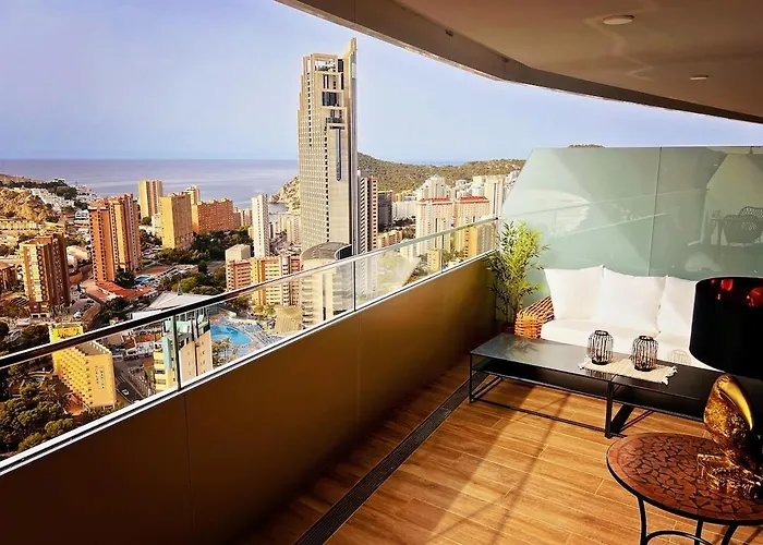 Sea View, 30th Floor, Garage, Heated Pool, Ac * Бенидорм