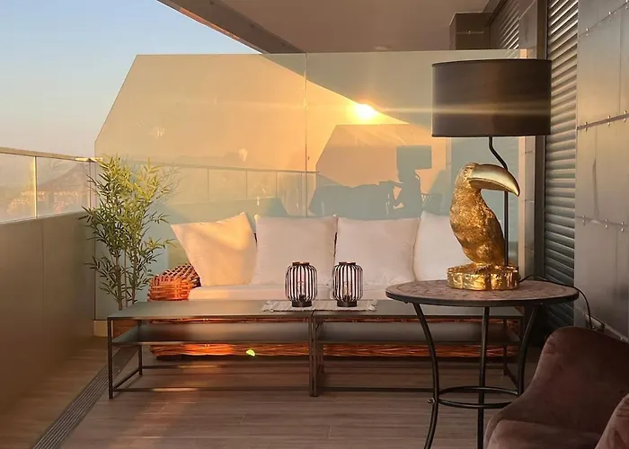 Sea View, 30th Floor, Garage, Heated Pool, Ac Бенидорм