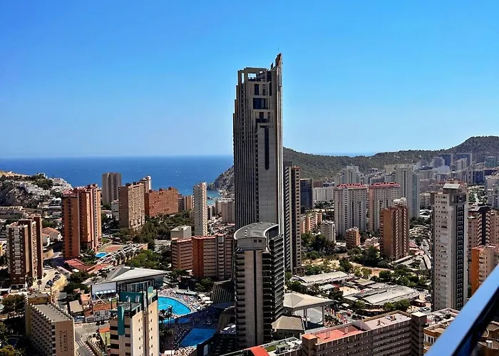 Sea View, 30th Floor, Garage, Heated Pool, Ac * Бенидорм